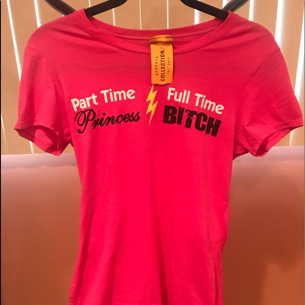 Pink tee shirt
